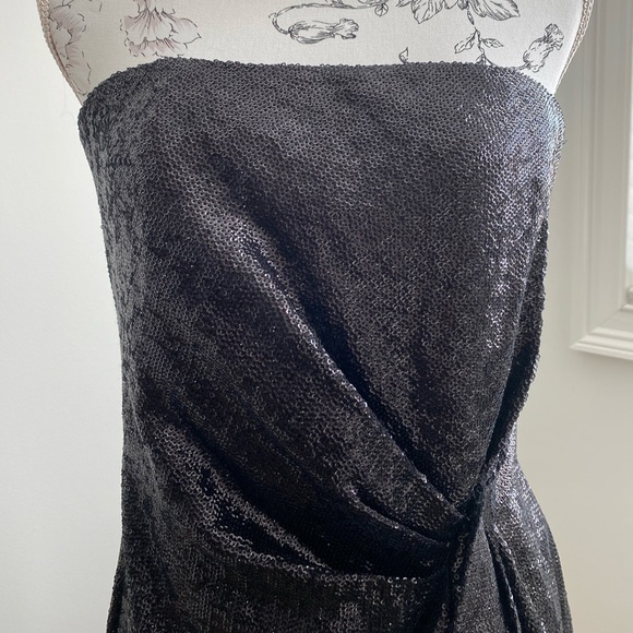 πNWTπ Rachel Zoe Sequin Midi Gown - Picture 3 of 12